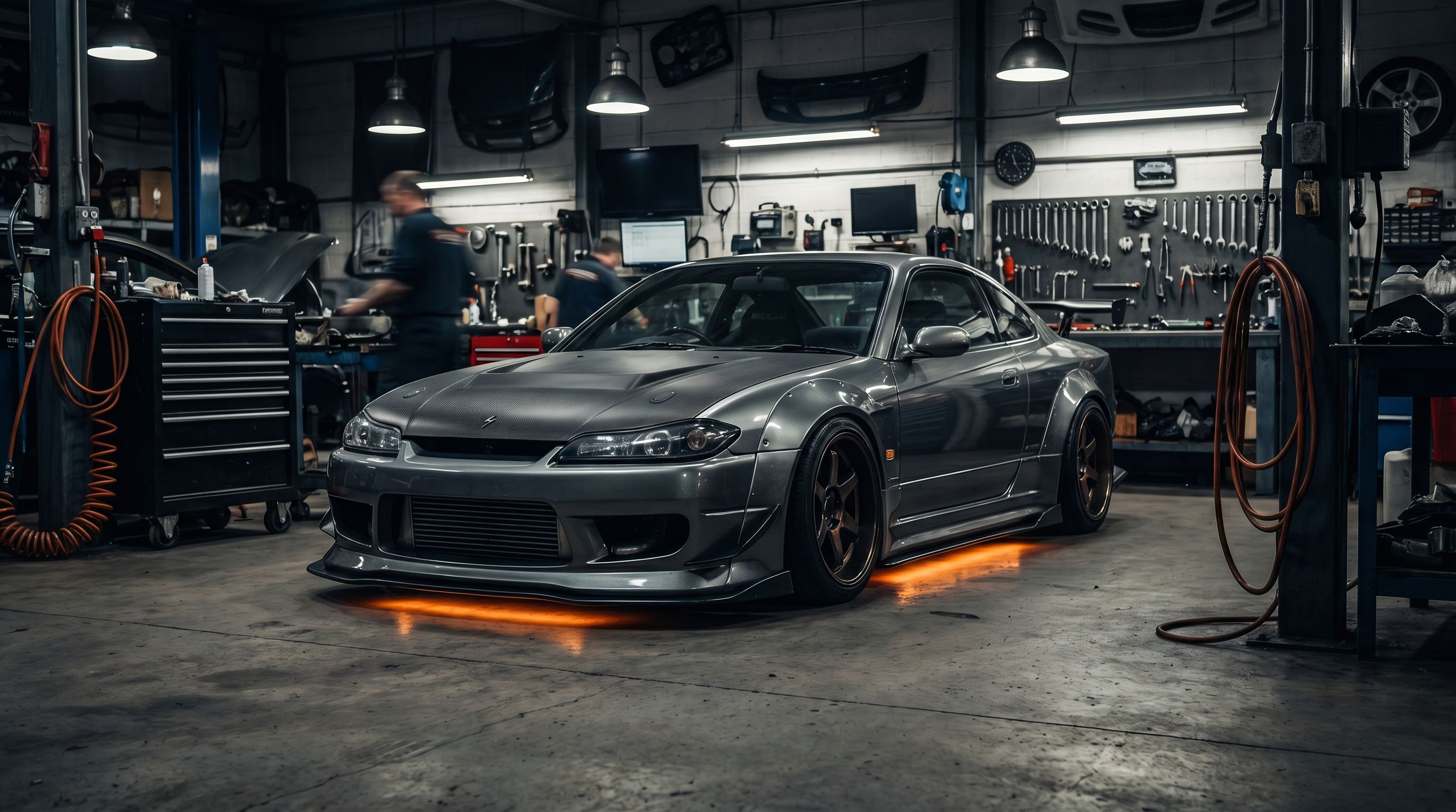 少女萝莉视频：JDM宽体改装